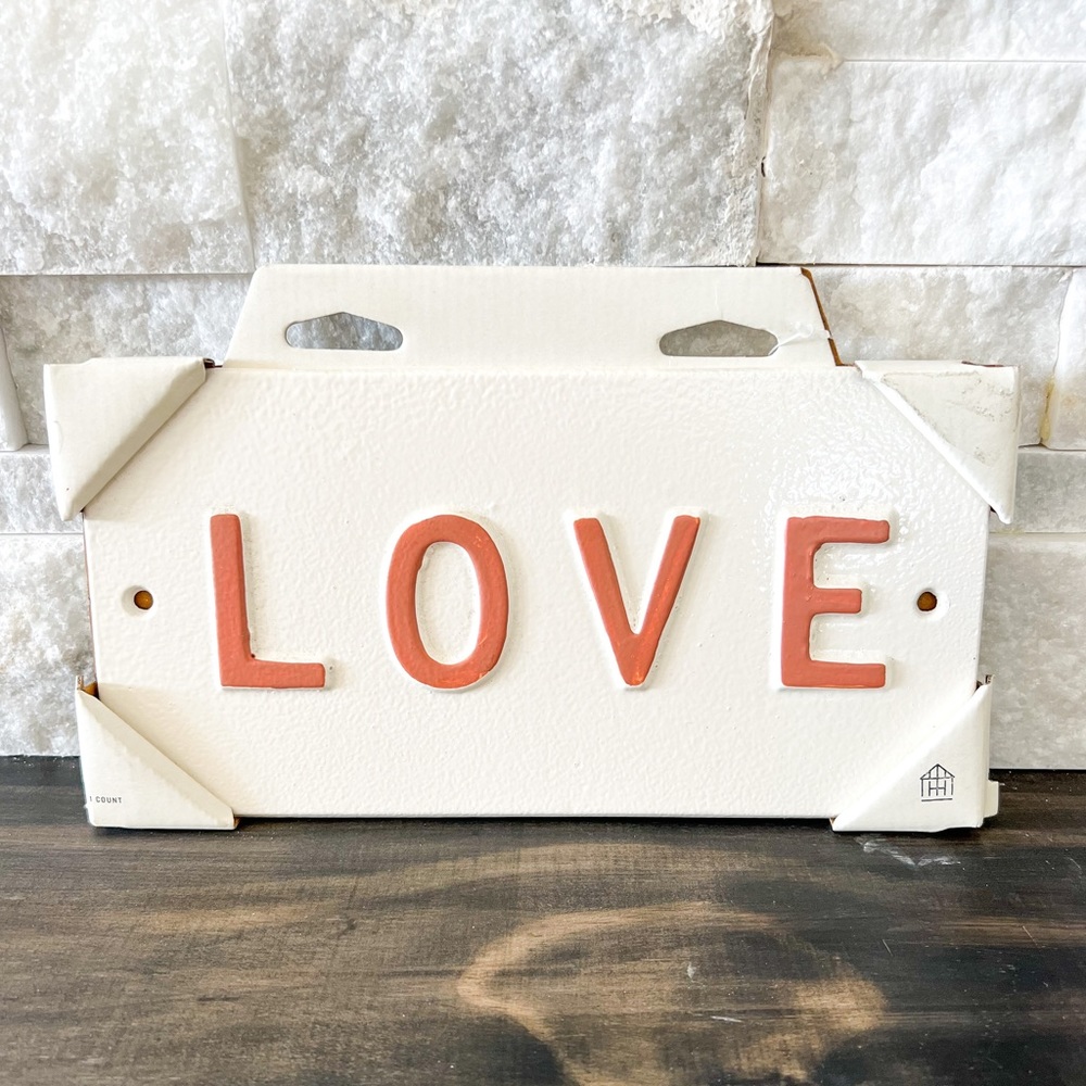 NWT Magnolia Hearth and Hand LOVE Sign